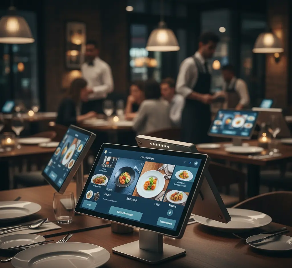 Pantalla Digital de Mesa